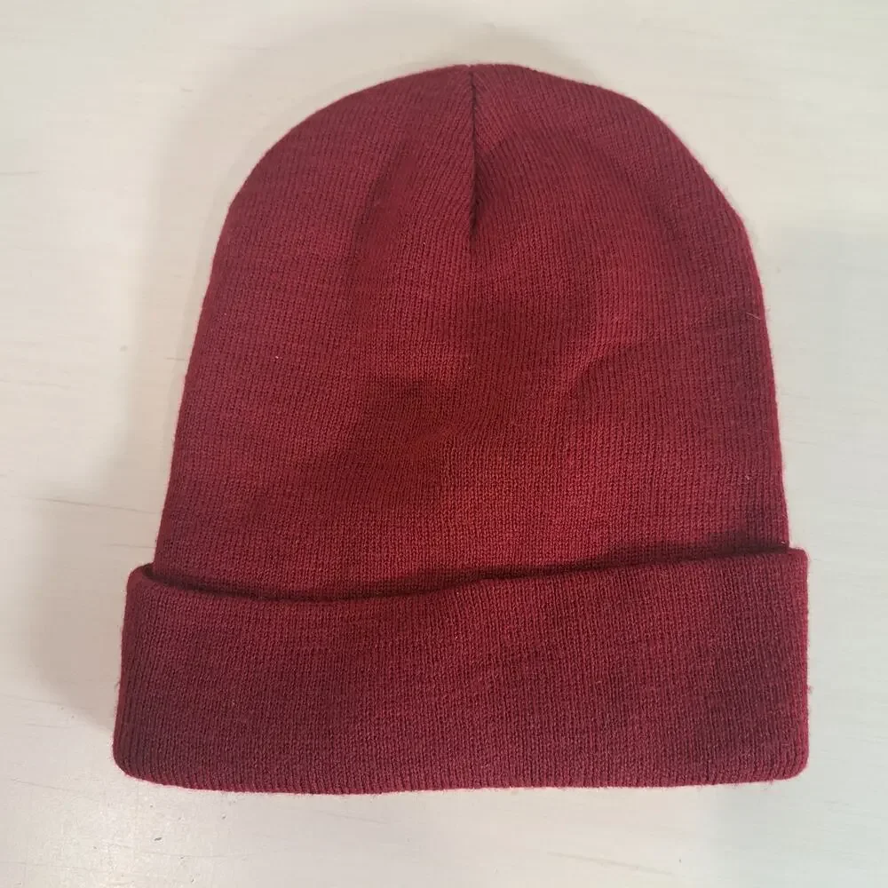 Redskins Maroon Logo Winter Beanie NFL Football Hats